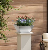 VidaXL Metalen Planter Roestvrijstaal 35 x 35 x 15 cm Metalen Planter