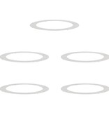 VidaXL Roestvrijstalen Plantenbak Roestvrijstaal Groot