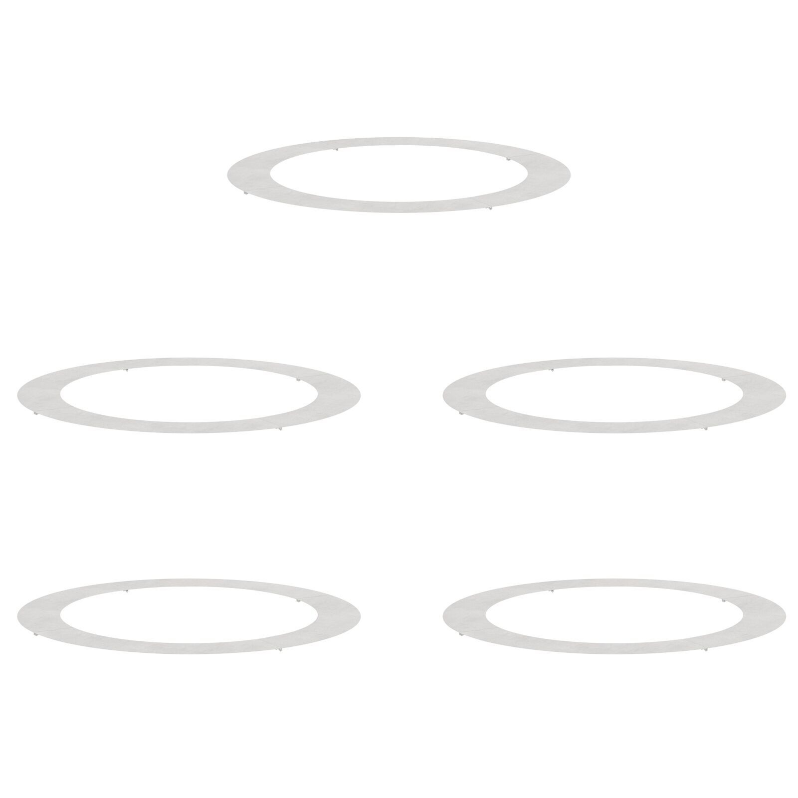 VidaXL Roestvrijstalen Plantenbak Roestvrijstaal Groot