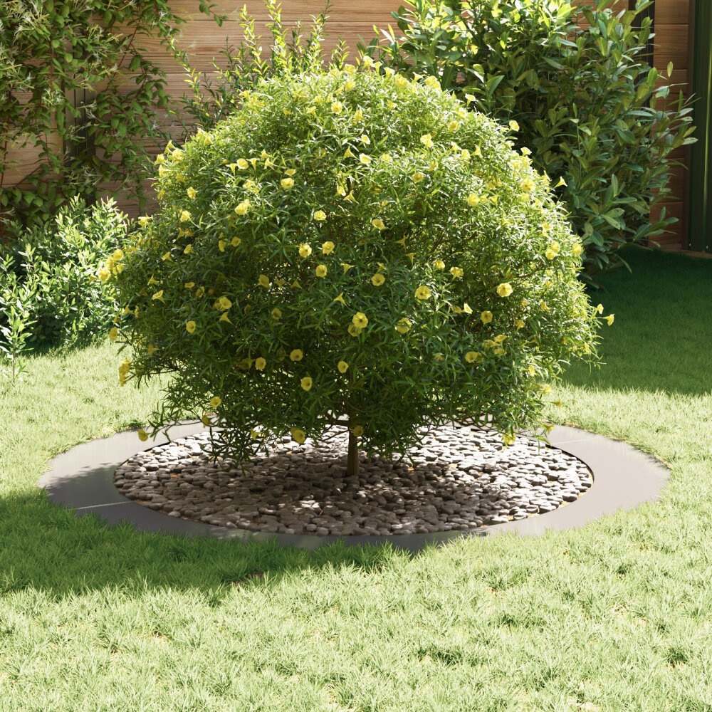 VidaXL Roestvrijstalen Plantenbak Roestvrijstaal Groot