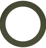 VidaXL Olijfgroene Plantenpotten Olijfgroen Kunststof Groot