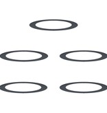 VidaXL Anthraciet plantenbak Anthraciet Kunststof Groot Duurzaam