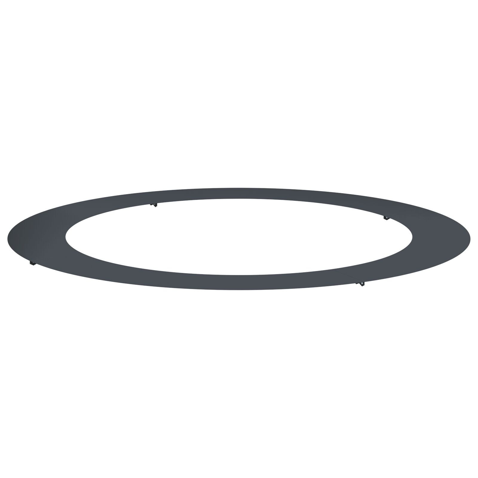 VidaXL Anthraciet Plantenbak Anthraciet Hars Groot Duurzaam