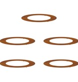 VidaXL Corten Stalen Plantenbak Corten Staal Groot