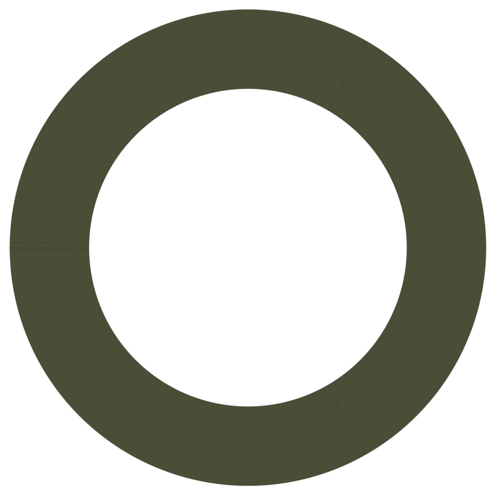 VidaXL Keramische Pot Olijfgroen Keramiek Groot Potten Olijfgroen Pot