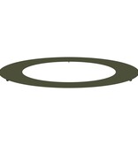 VidaXL Olijfgroene Metalen Plantenbak Olijfgroen Metaal Groot Plantenbak