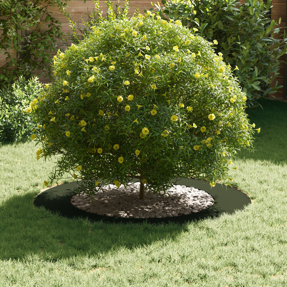 VidaXL Olijfgroene Metalen Plantenbak Olijfgroen Metaal Groot Plantenbak