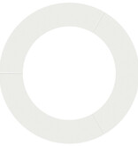 VidaXL Witte Plantenbakken Wit Kunststof Groot Inklapbaar Vloerlampen