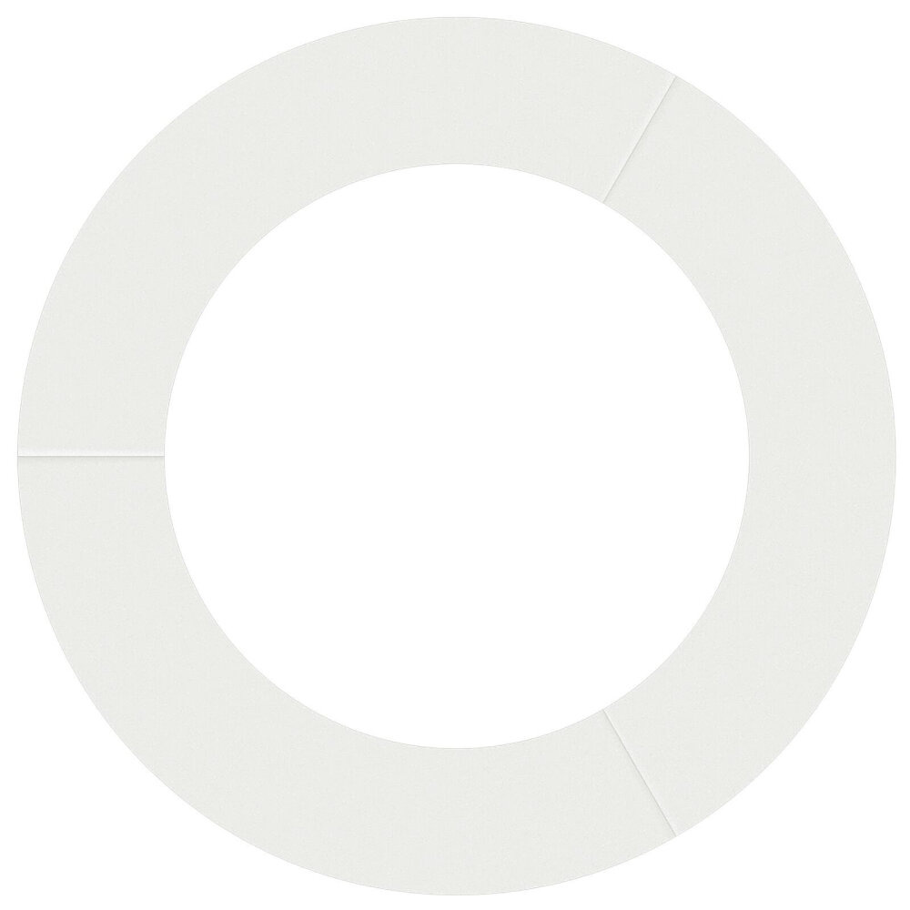 VidaXL Witte Plantenbakken Wit Kunststof Groot Inklapbaar Vloerlampen