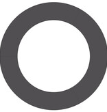 VidaXL Plastic Plantenbak Set Zwart Kunststof 90 cm diameter Duurzaam