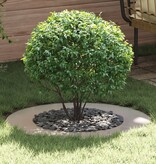 VidaXL Roestvrijstalen Plantpot Roestvrijstaal Groot Duurzaam Rond