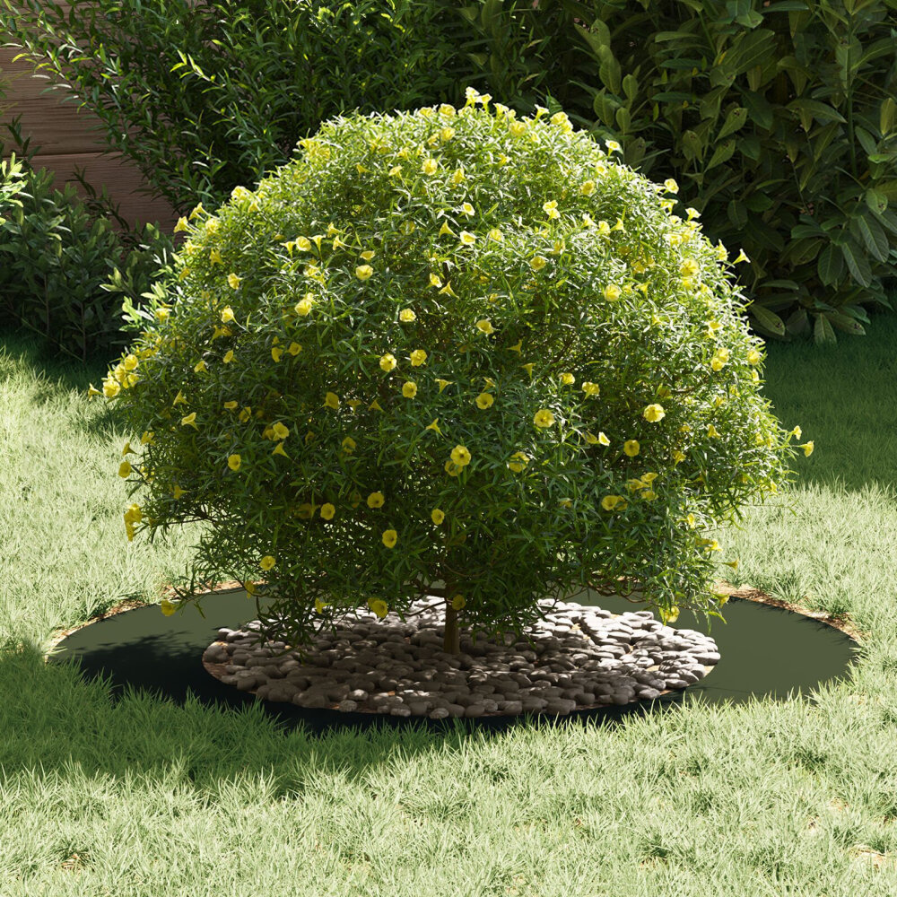 VidaXL Olijfgroene Plantenpot Olijfgroen Kunststof Groot