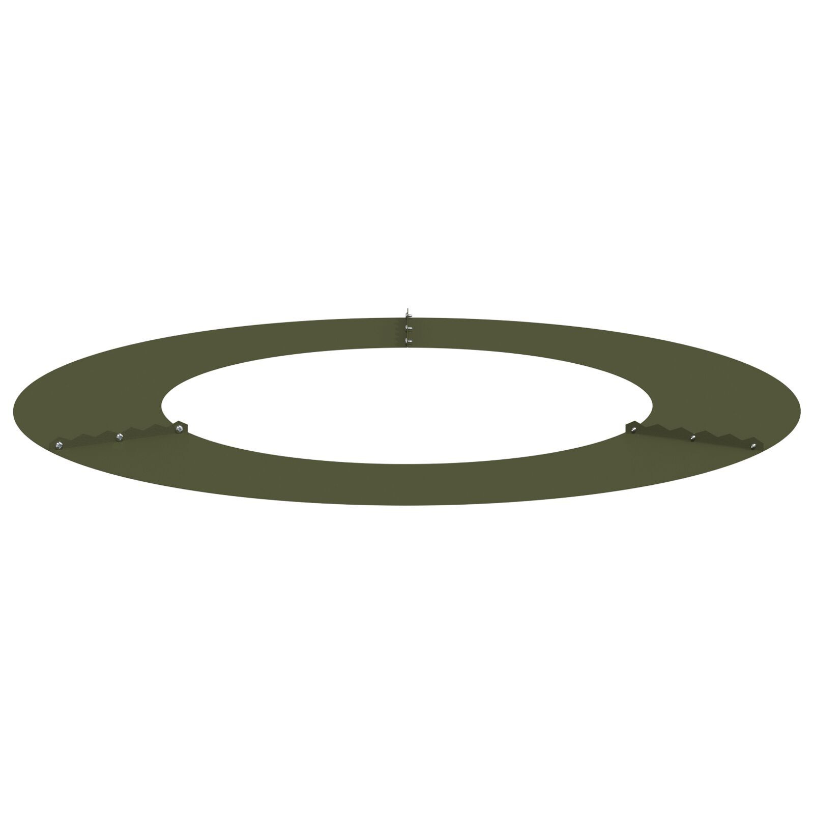 VidaXL Olijfgroene Plantenpot Olijfgroen Kunststof Groot