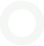 VidaXL Plastic Plantenbak Set Wit Kunststof Groot Planten