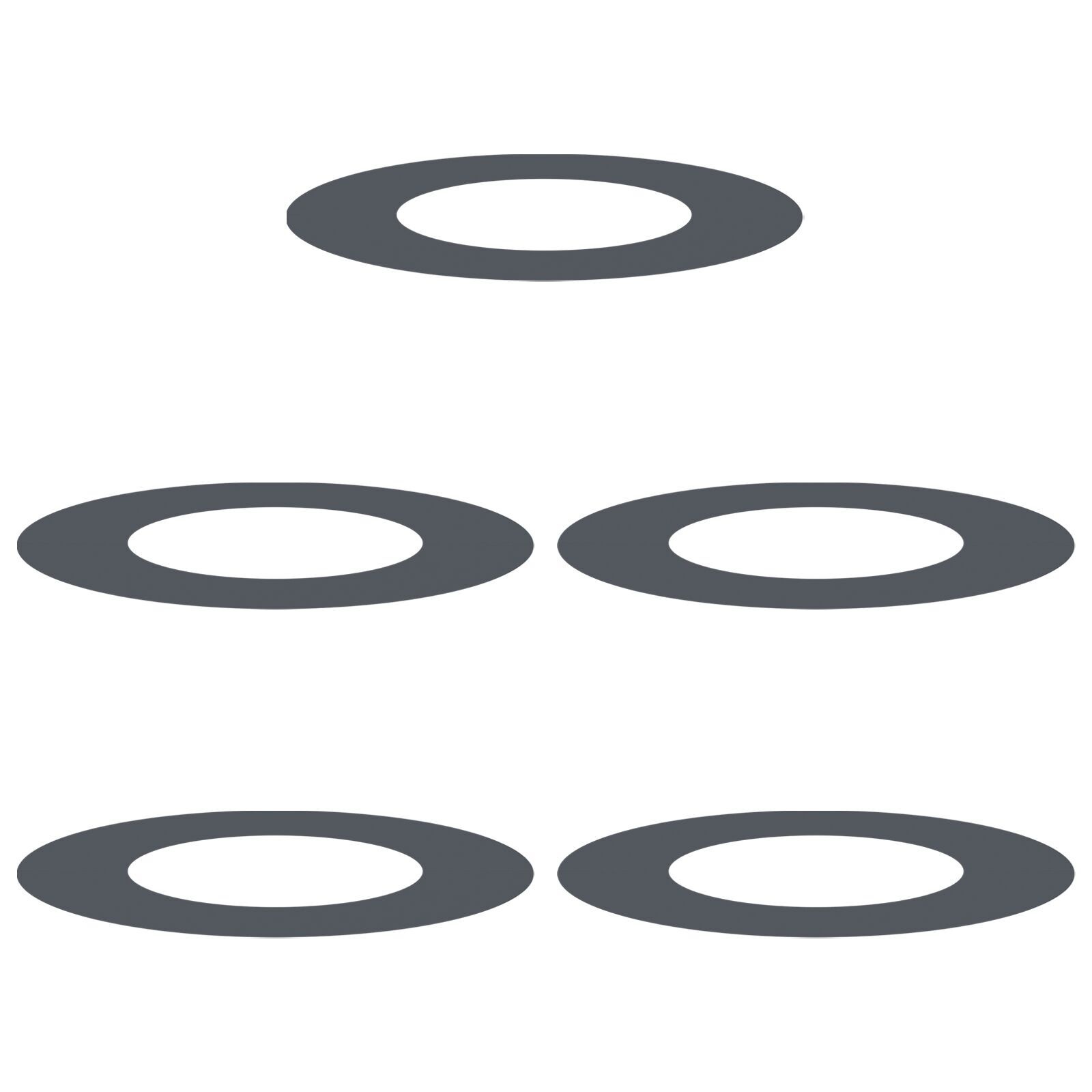 VidaXL kunststof plantenbak set Anthraciet Kunststof Groot Duurzaam