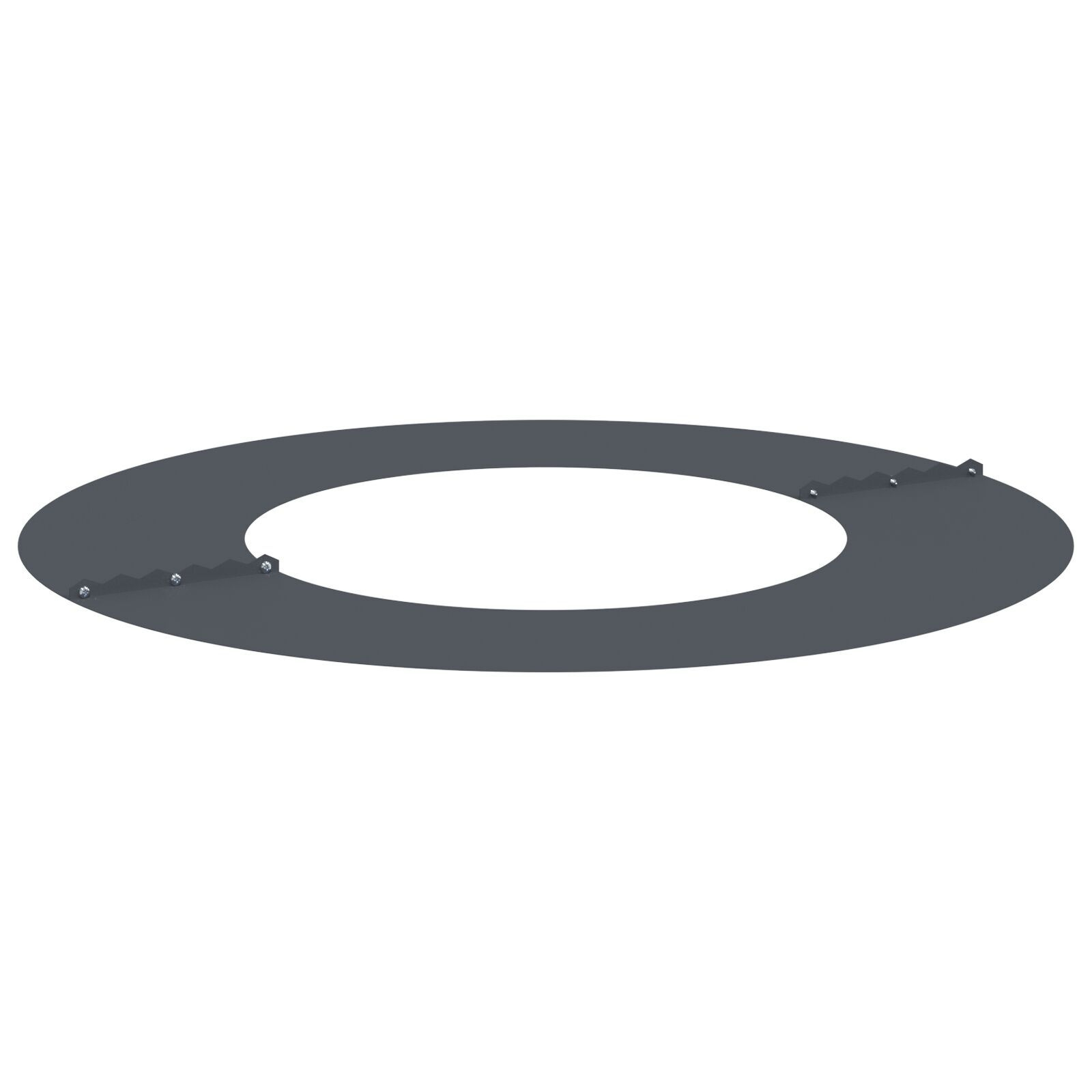 VidaXL kunststof plantenbak set Anthraciet Kunststof Groot Duurzaam