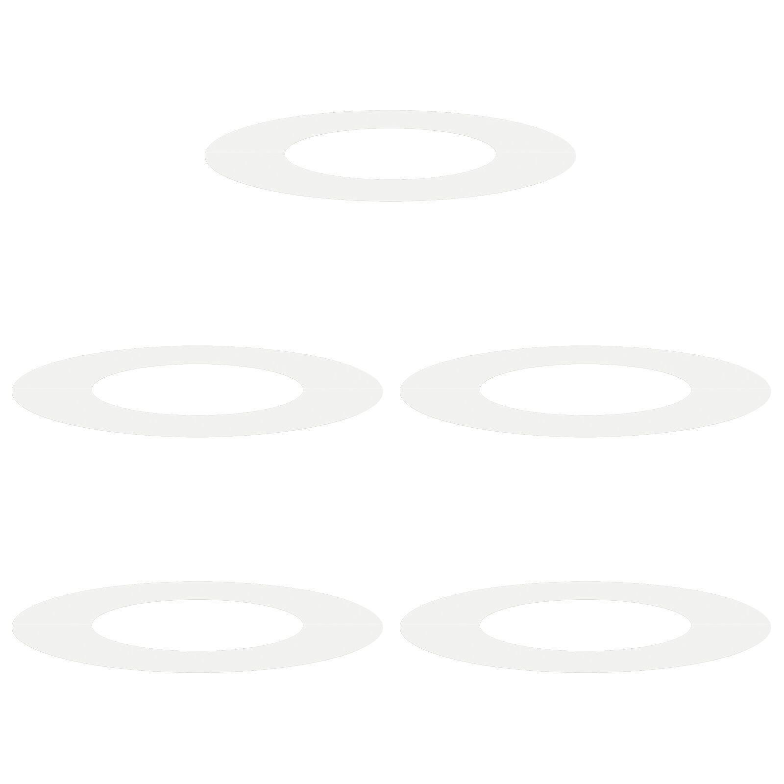 VidaXL Kunststof Plantenbak Wit Kunststof Middelgroot Duurzaam ROND