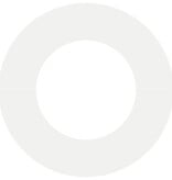 VidaXL Kunststof Plantenbak Wit Kunststof Middelgroot Duurzaam ROND