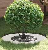 VidaXL Keramische Plantenpot Wit Keramiek Groot Cirkelvormig