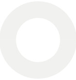 VidaXL Keramische Plantenpot Wit Keramiek Groot Cirkelvormig