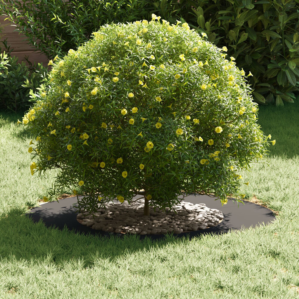 VidaXL Metalen Plantenring Zwart Metaal 70 cm diameter