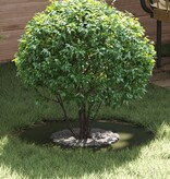 VidaXL Kunststof Plantenbak Olijfgroen Kunststof Groot Plantenbak