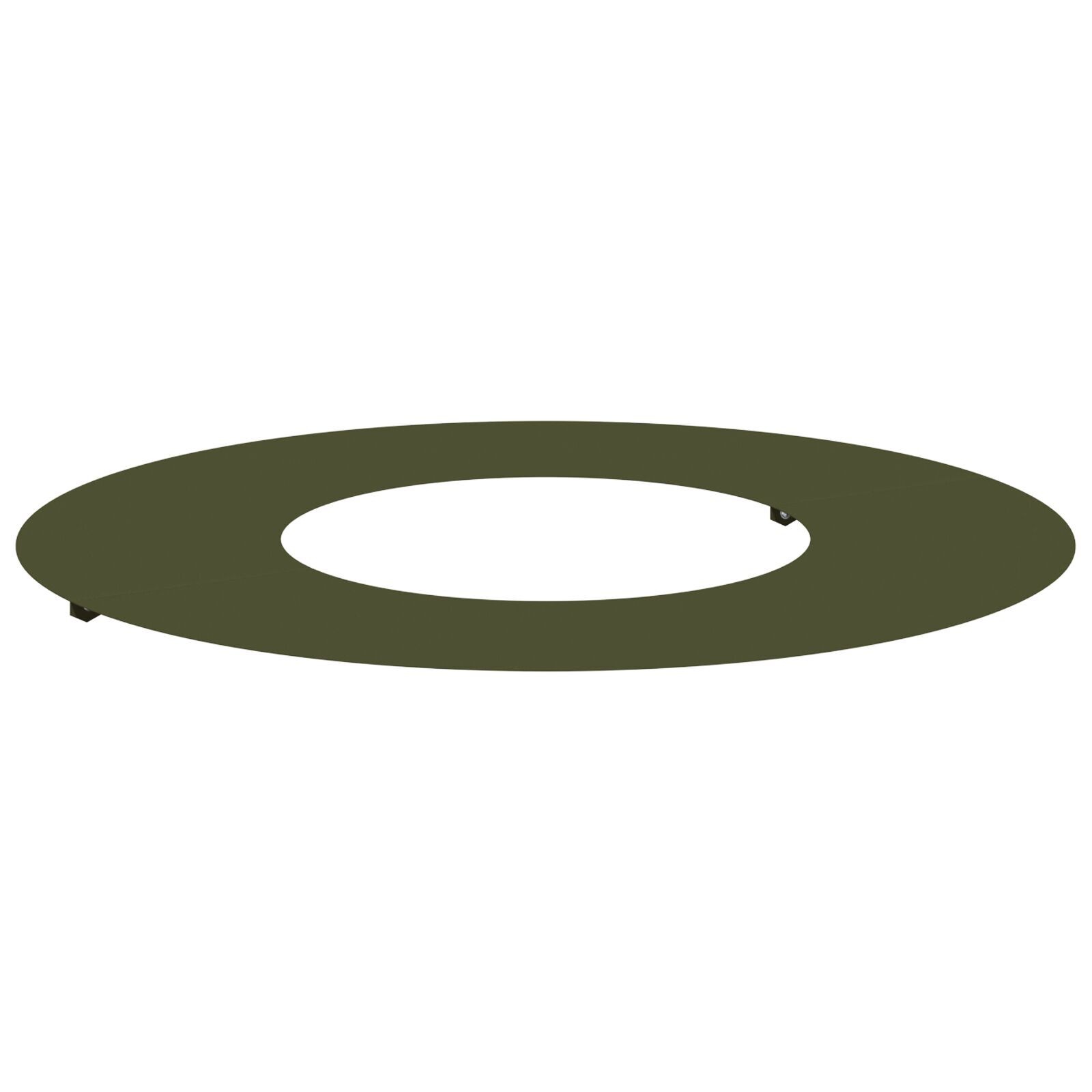 VidaXL Kunststof Plantenbak Olijfgroen Kunststof Groot Plantenbak