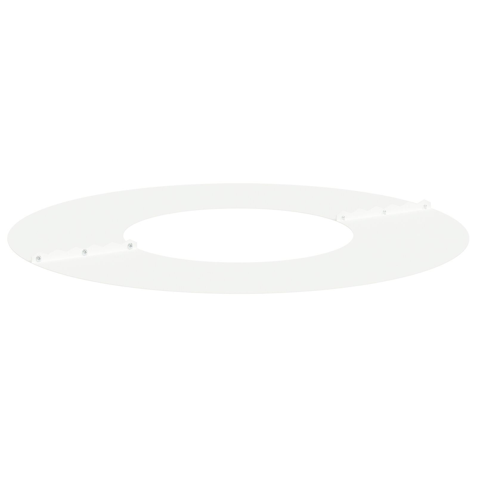 VidaXL Keramische Plantenbak Wit Keramiek Groot Rond Modern