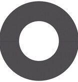 VidaXL Plastic Plantenbakken Zwart Plastic Middelgroot Stapelbaar