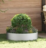 VidaXL Grote Metalen Plantenbakken Gegalvaniseerd Metaal Groot