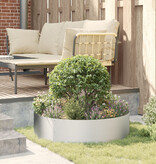 VidaXL Grote Metalen Plantenbakken Gegalvaniseerd Metaal Groot