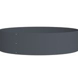 VidaXL Anthraciet Plantenbakken Anthraciet Kunststof Groot