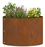 VidaXL Corten Stalen Plantenbak Corten staal Corten Staal Middelgroot