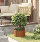 VidaXL Corten Stalen Plantenbak Corten staal Corten Staal Middelgroot