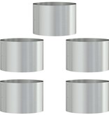 VidaXL Grijze Metalen Potset Gegalvaniseerd Gegalvaniseerd metaal Medium