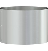 VidaXL Gegalvaniseerde Metalen Pot Gegalvaniseerd Gegalvaniseerd metaal