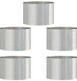 VidaXL Roestvrijstalen Potten Roestvrij staal Medium Duurzaam