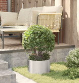 VidaXL Roestvrijstalen Potten Roestvrij staal Medium Duurzaam