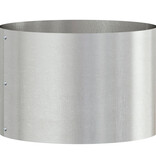 VidaXL Roestvrijstalen Potten Roestvrij staal Medium Duurzaam