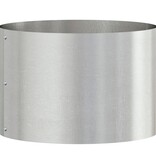 VidaXL Roestvrijstalen Pot Roestvrij staal 30 cm diameter Modern