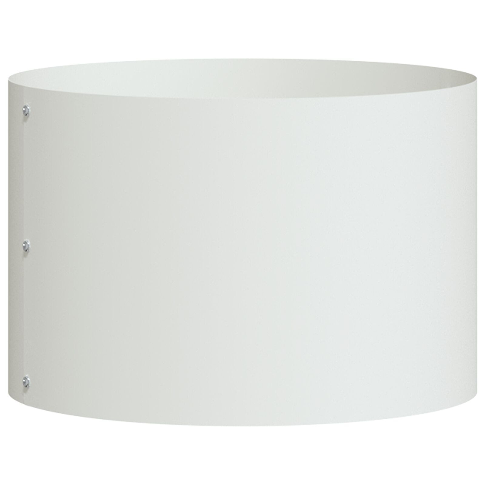 VidaXL Witte Keramische Potten Wit Keramiek 30 cm diameter