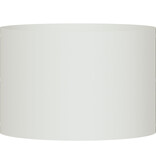 VidaXL Witte Metalen Pot Wit Metaal Gemiddeld Decoratieve Inzetstukken