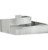 VidaXL Potten & Plantenbakken Gegalvaniseerd Gegalvaniseerd metaal