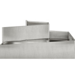 VidaXL Potten & Plantenbakken Roestvrijstaal Middelgroot Plantenbakken