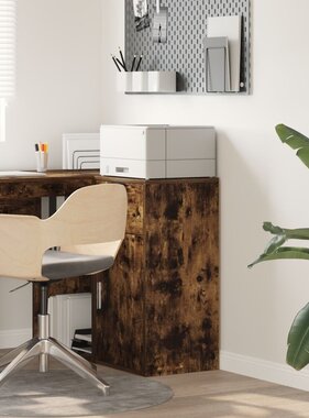 VidaXL Gerookte Eiken Opslagkast Gerookt eiken