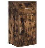 VidaXL Gerookte Eiken Opslagkast Gerookt eiken