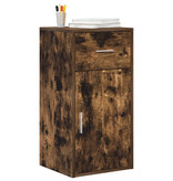 VidaXL Gerookte Eiken Opslagkast Gerookt eiken