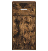 VidaXL Gerookte Eiken Opslagkast Gerookt eiken