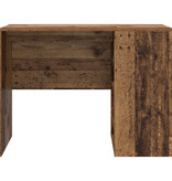 VidaXL Schrijftafel Oude Hout Bewerkt Hout Klein Opslag