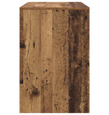 VidaXL Schrijftafel Oude Hout Bewerkt Hout Klein Opslag